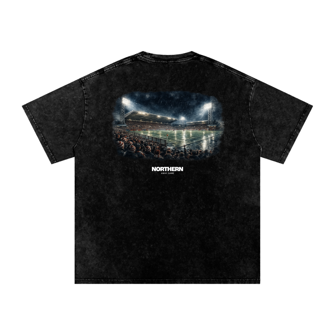 Away Days Black Heavyweight Tee